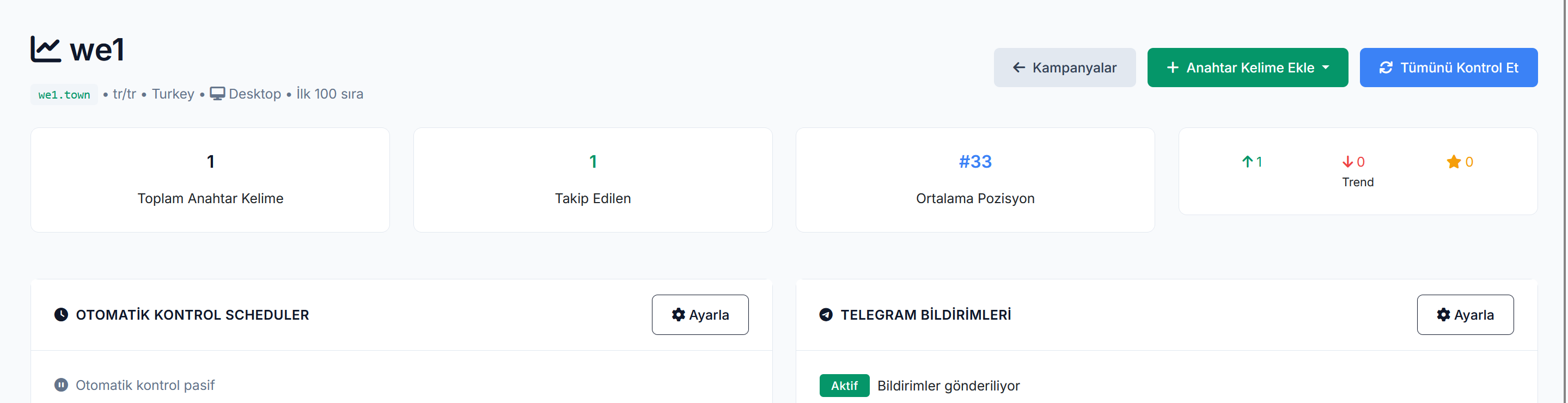 SERP Tracking SERP Tracking